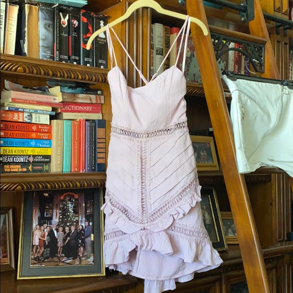 Pink boutique dress